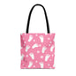 Baby Steps in Pink Canvas Tote Bag
