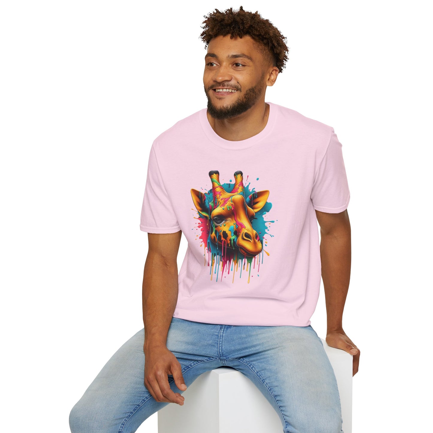 Colorful Giraffe T-shirt