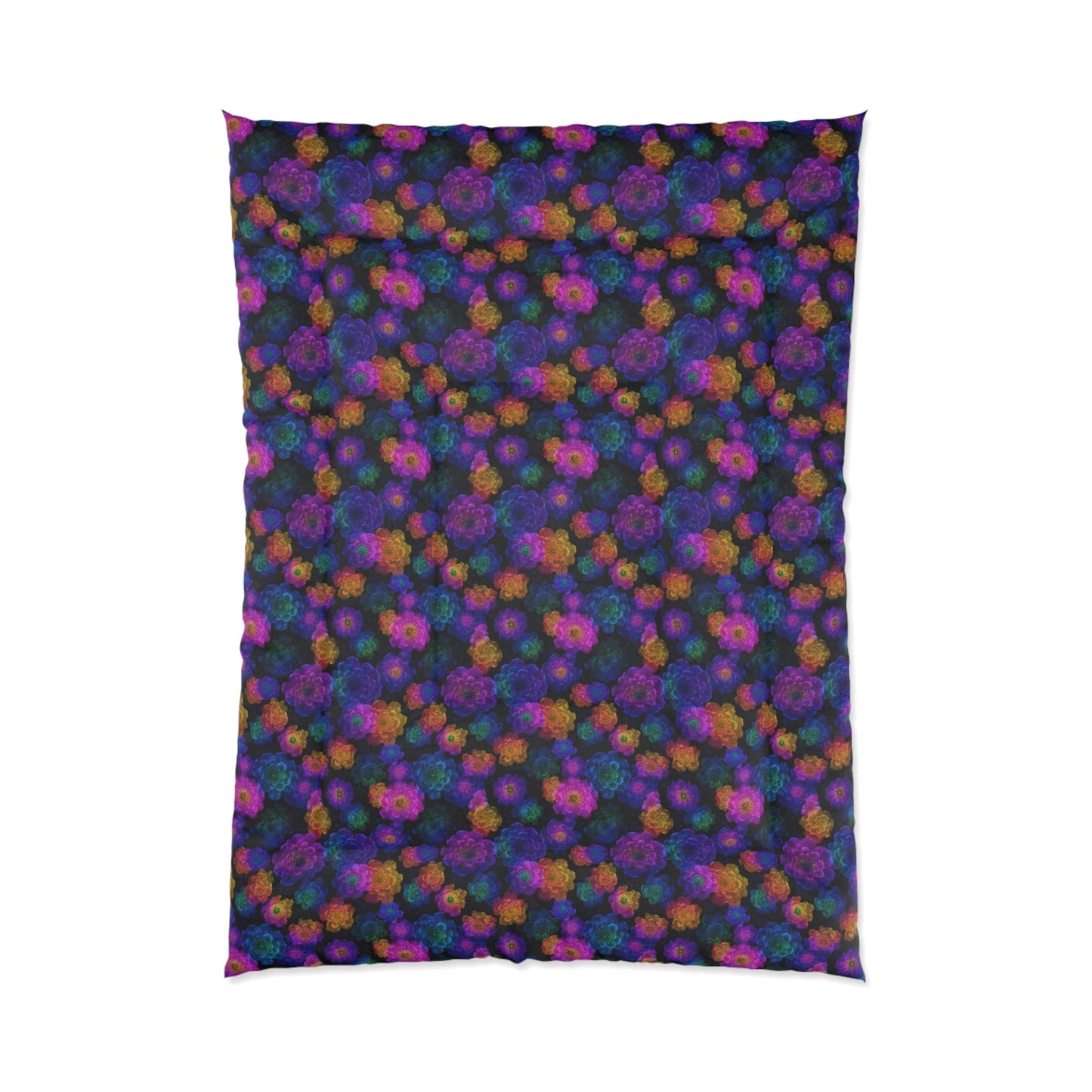 Luminous Carnations Comforter