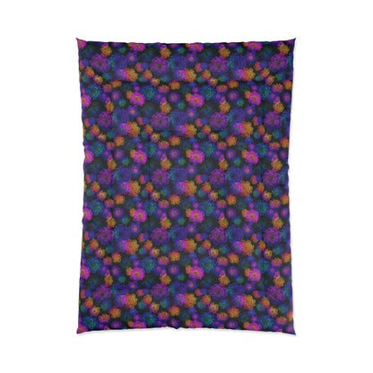 Luminous Carnations Comforter