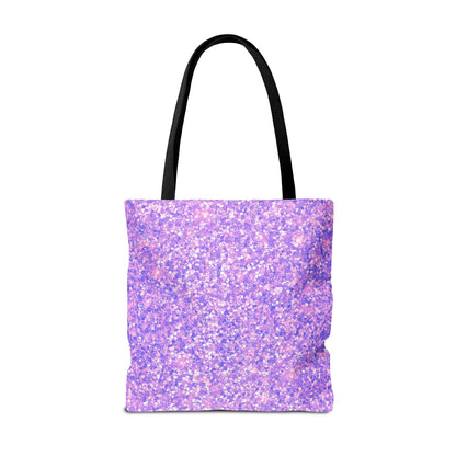 Lavender Crystal Canvas Tote Bag