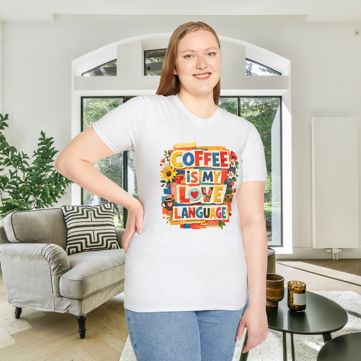 Coffee Is My Love Language Adult T-shirt