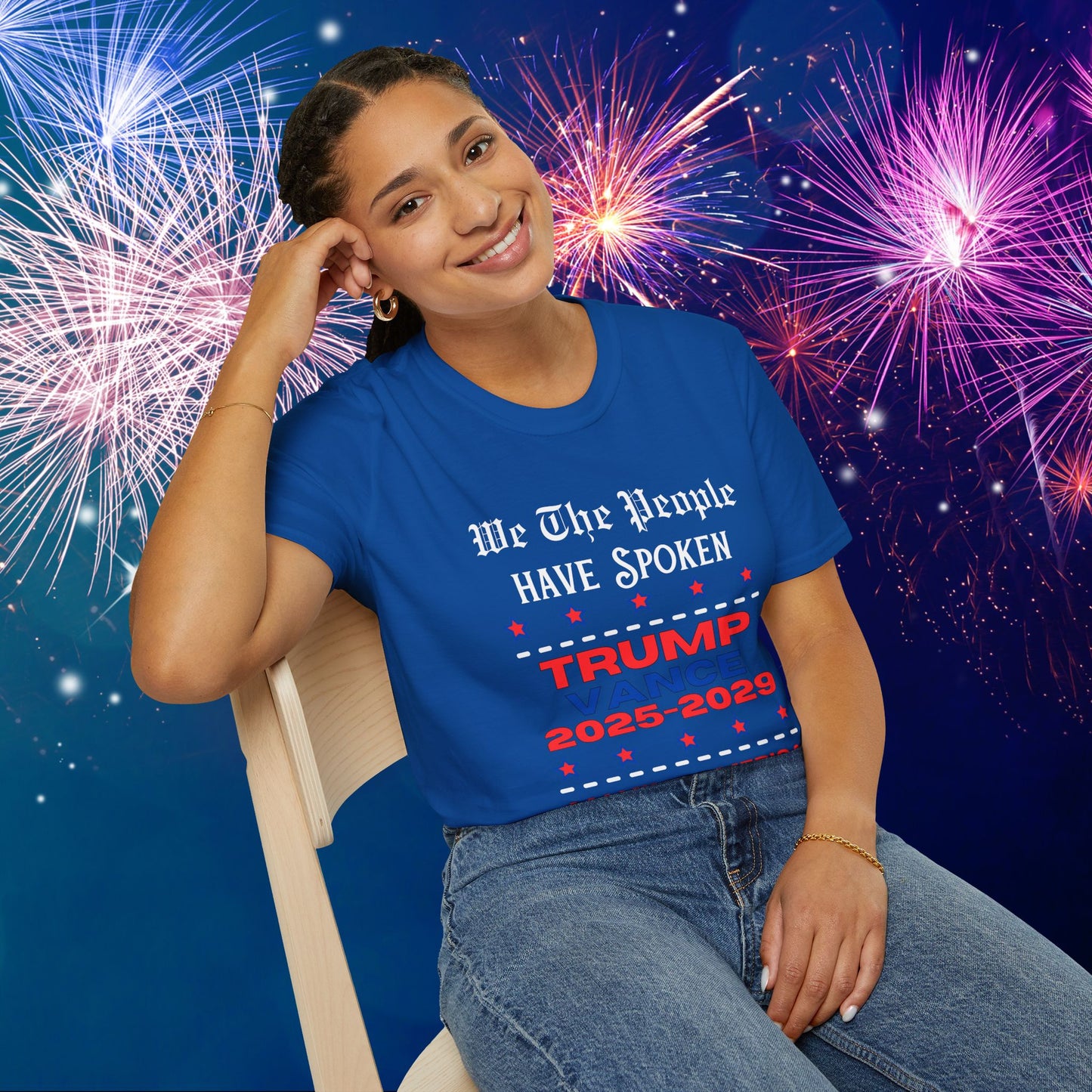 We The People Have Spoken Trump/Vance 2025-2029 Adult T-shirt