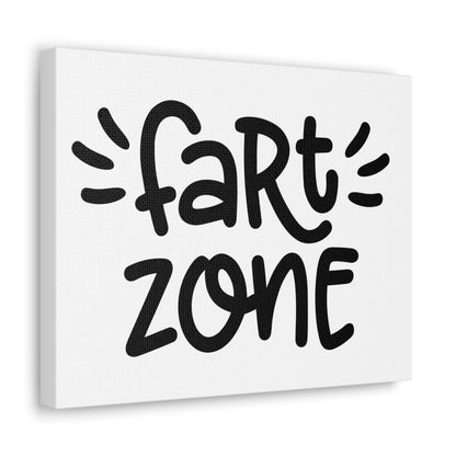 Fart Zone Canvas Horizontal Wraps w/o Frame