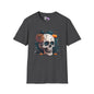 Colorful Skull Adult T-shirt