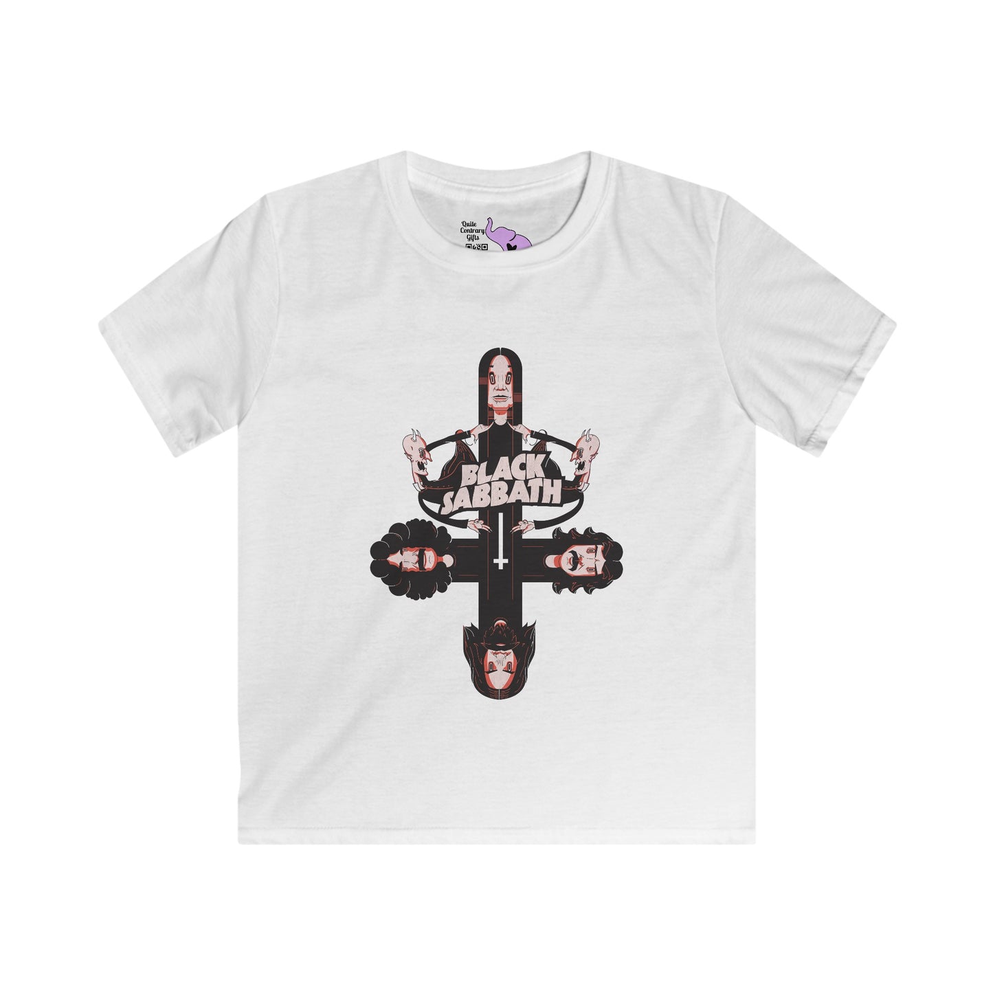 Black Sabbath (2) Kids Softstyle Tee