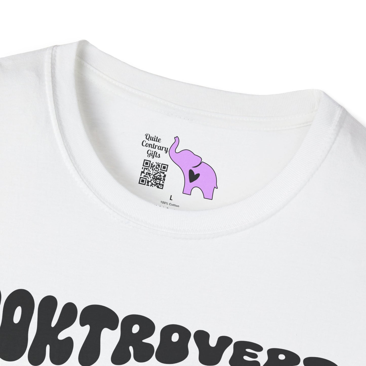 Booktrovert Adult T-shirt