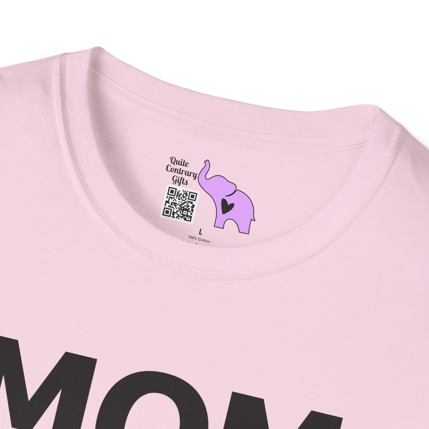 Mom Nutrition Facts Adult T-shirt