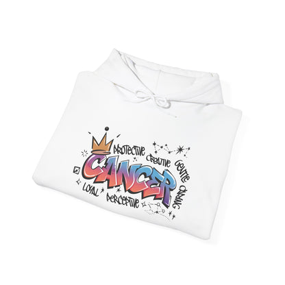 Cancer Street Art Heavy Blend™ Hooded Sweatshirt