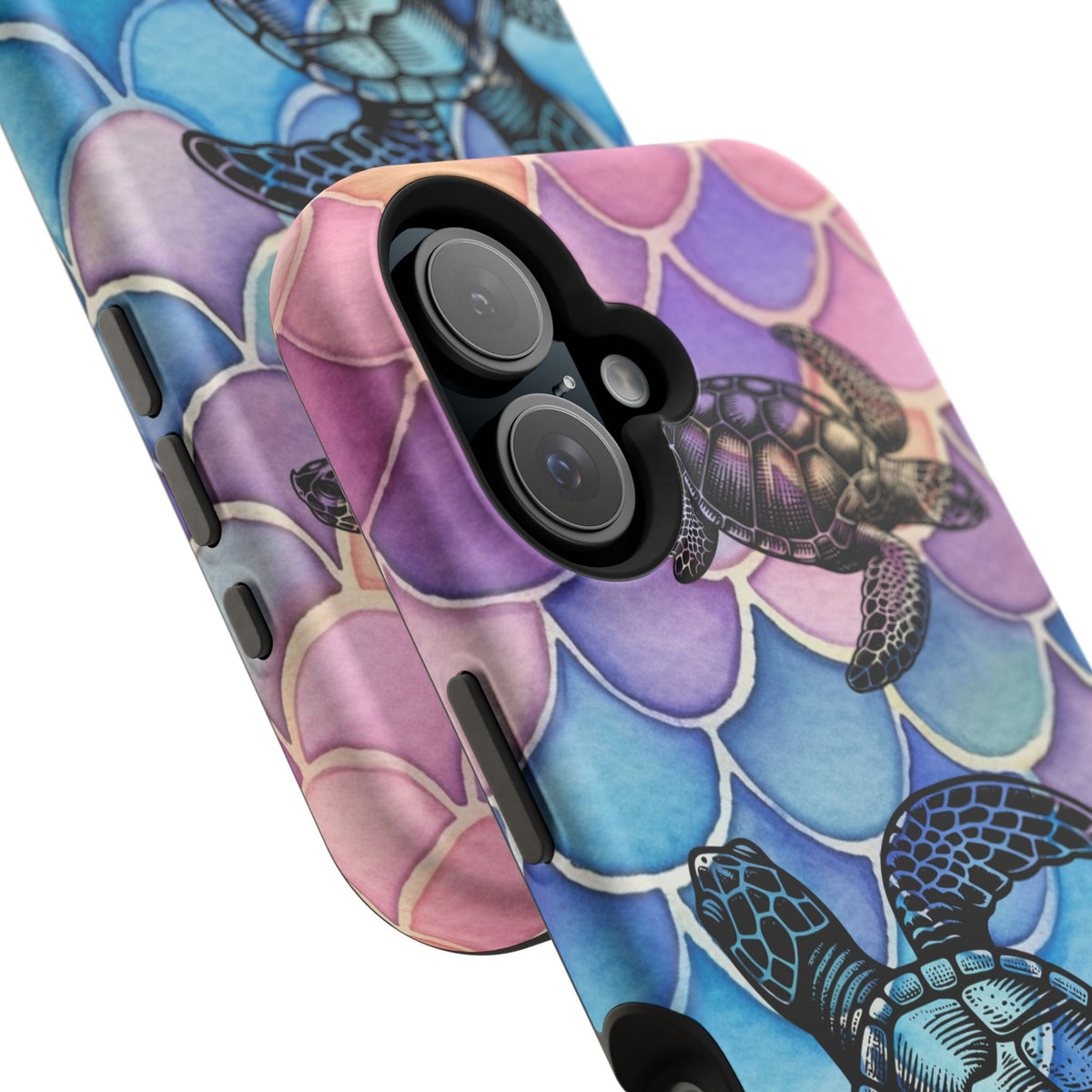 Sea Turtle Silhouette MagSafe® Compatible Tough Case for iPhone
