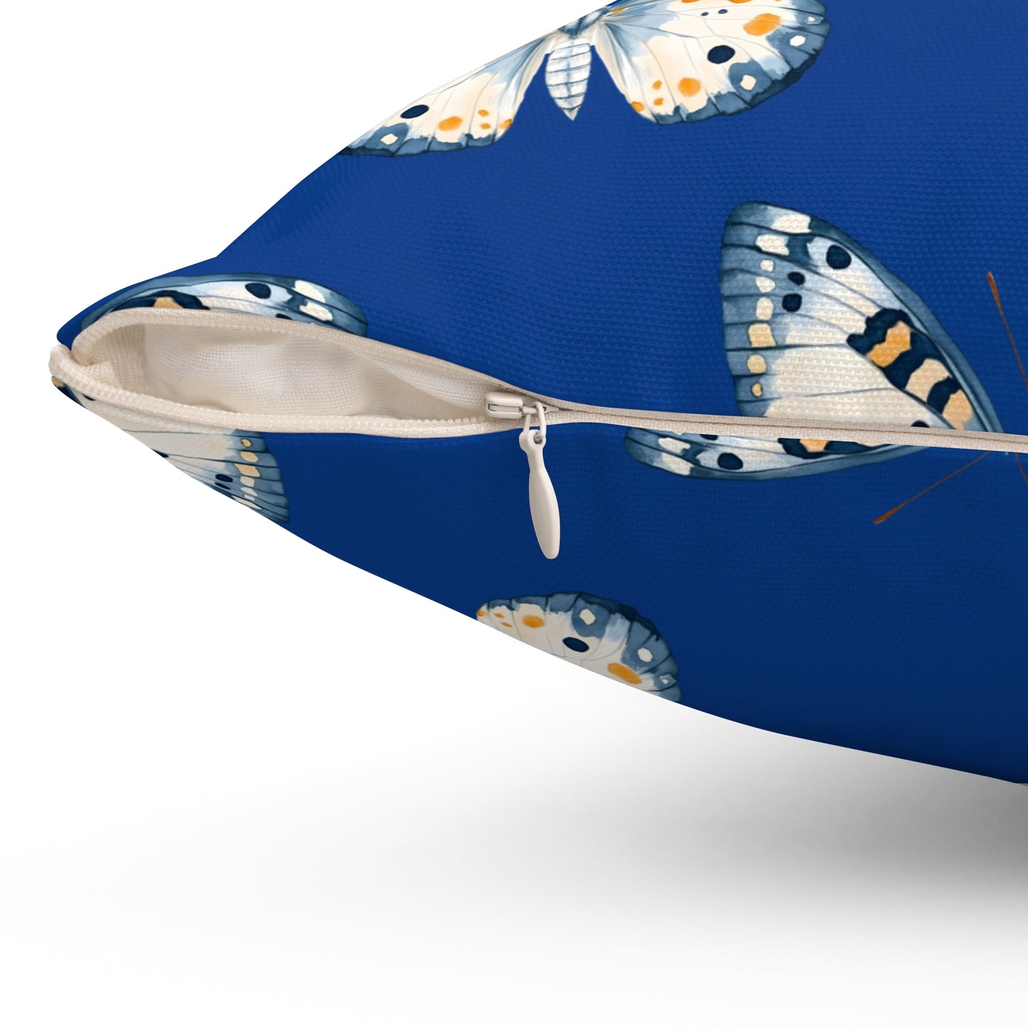 Dusky Wings Throw Pillow