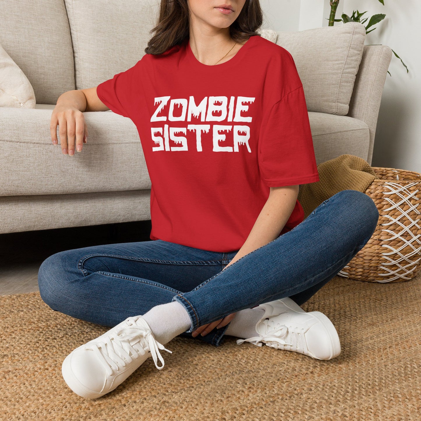 ""Zombie Sister Adult T-shirt