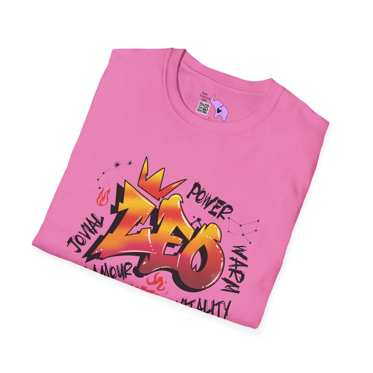 Leo Street Art Adult T-shirt