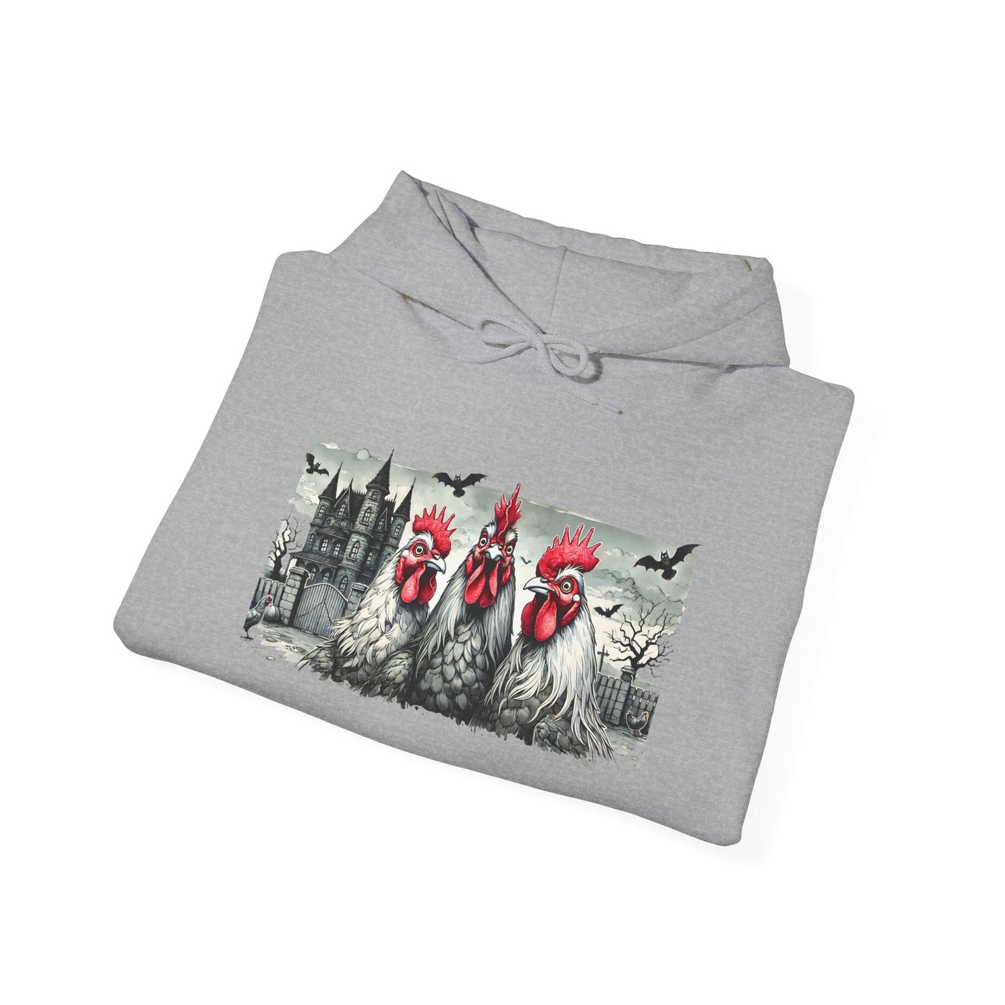 Spooky Chickens Heavy Blend™ Hooded Sweatshirt
