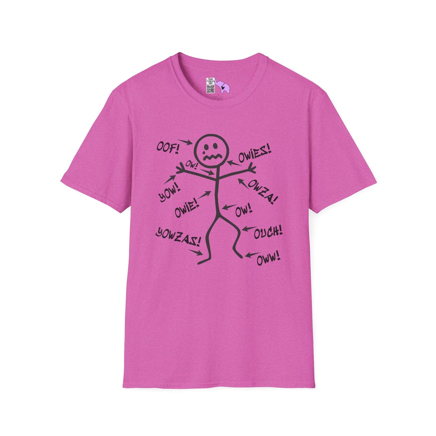 Ow! It All Hurts Adult T-shirt