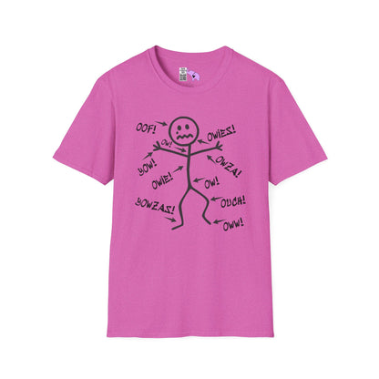 Ow! It All Hurts Adult T-shirt