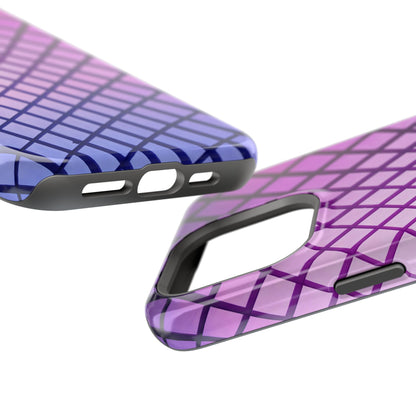 Midnight Mist Mosaic MagSafe® Compatible Tough Case for iPhone