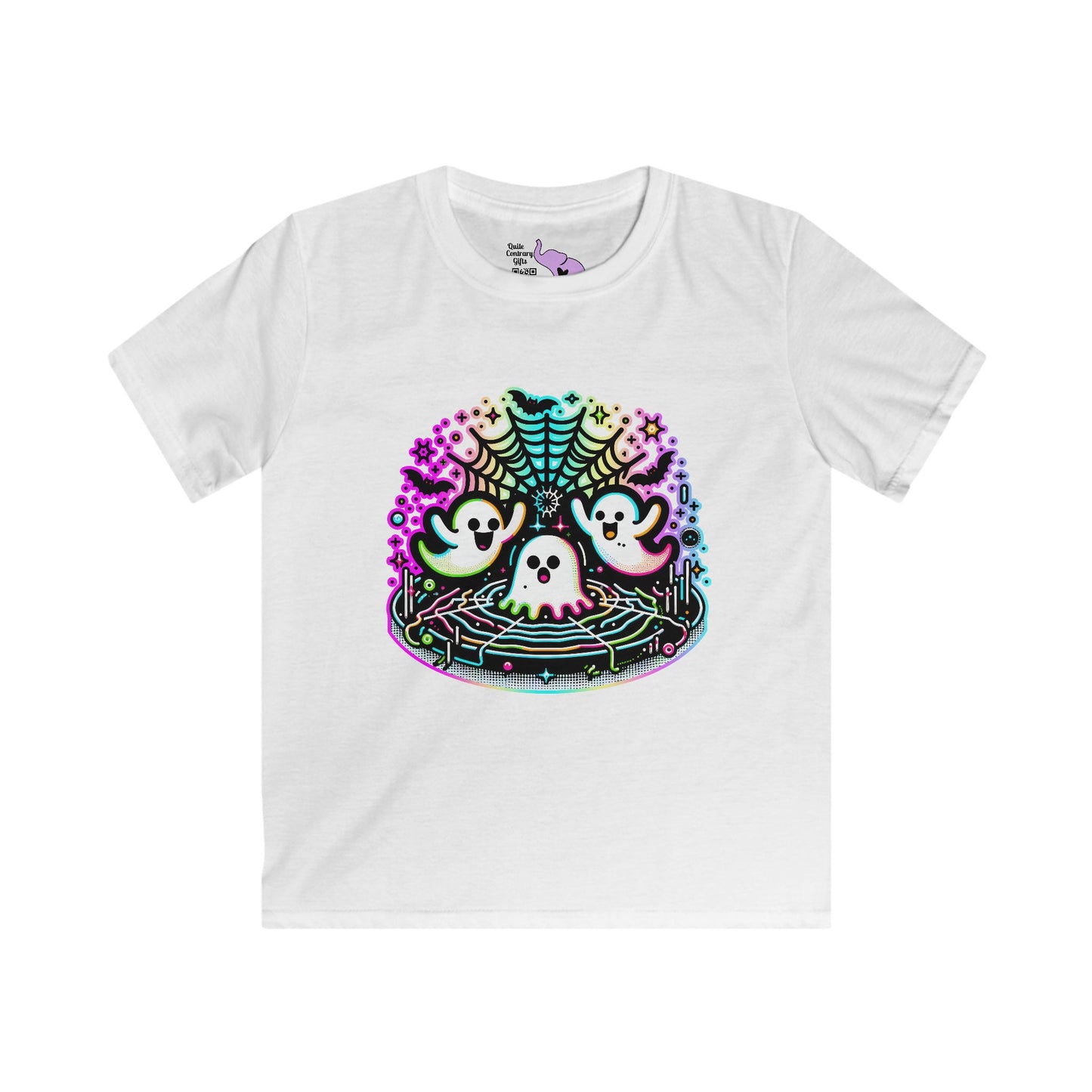 Neon Boo Youth Softstyle Tee