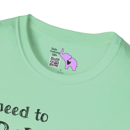 I Need to Relaxolotl Adult T-shirt