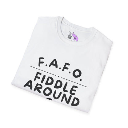 Fiddle Around & Find Out Adult T-shirt