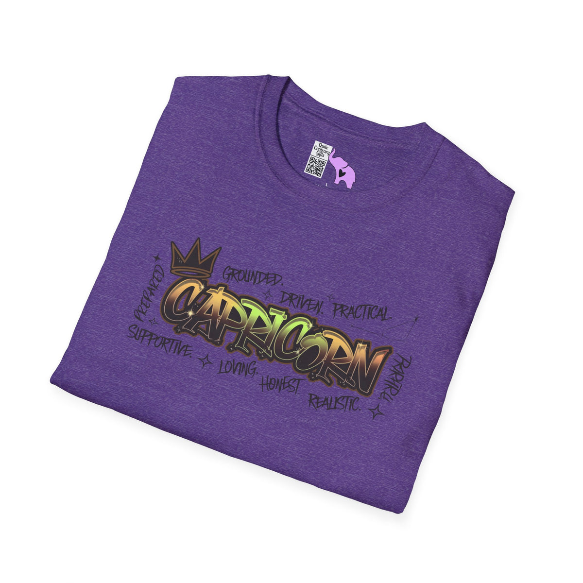 Capricorn Street Art Adult T-shirt