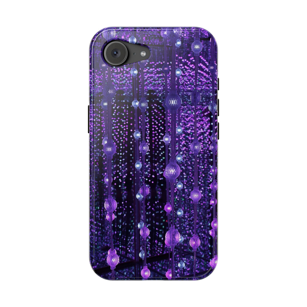 Purple Raindrops MagSafe® Compatible Tough Case for iPhone