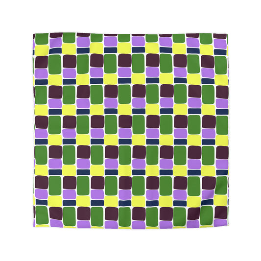 Stack Attack Microfiber Duvet Cover