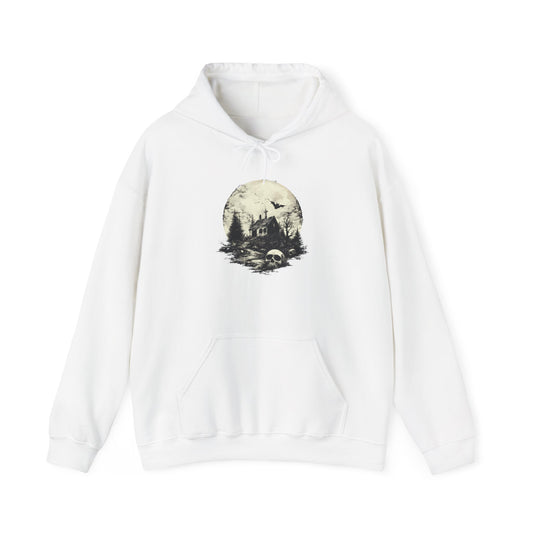 Creepy Full Moon Heavy Blend™ Hooded Sweatshirt