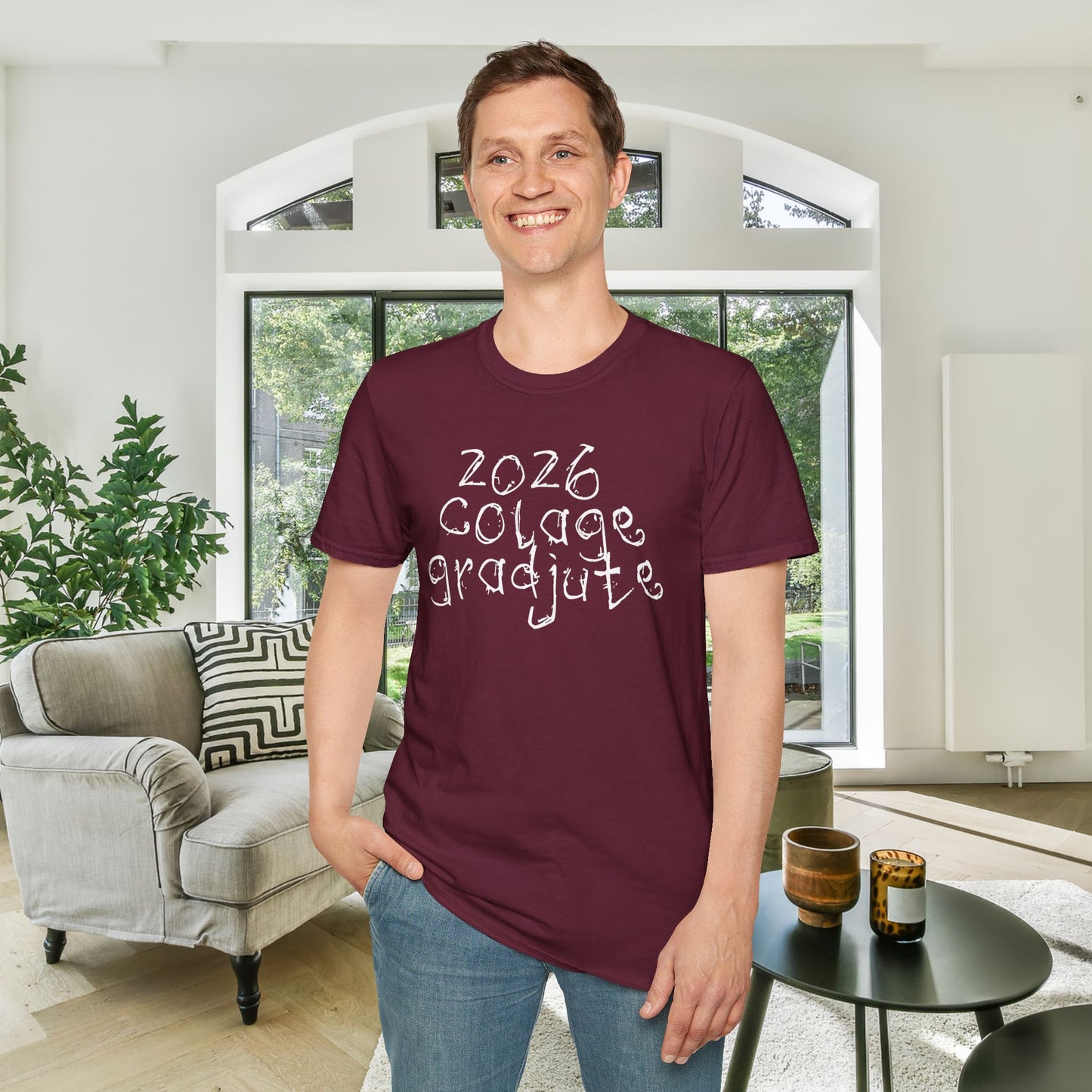 Colage Gradjute 2026 Adult T-Shirt