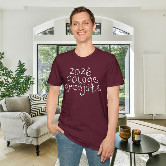 Colage Gradjute 2026 Adult T-Shirt