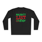 Naughty List Crew Adult Long Sleeve Tee