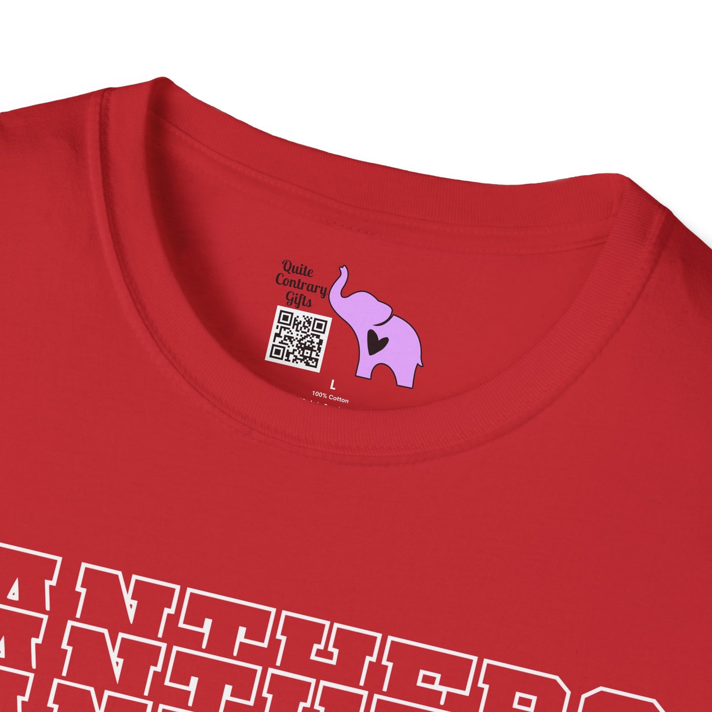 Panthers (Stacked) Adult T-shirt