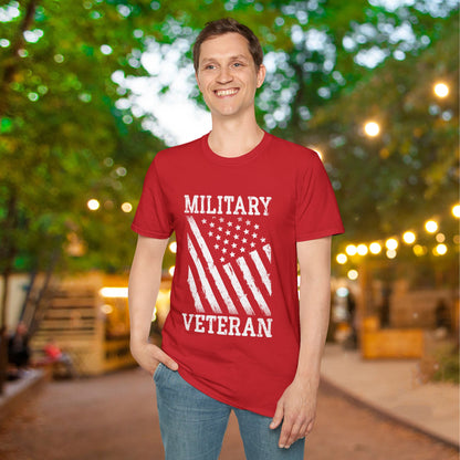 Military Veteran Adult T-Shirt