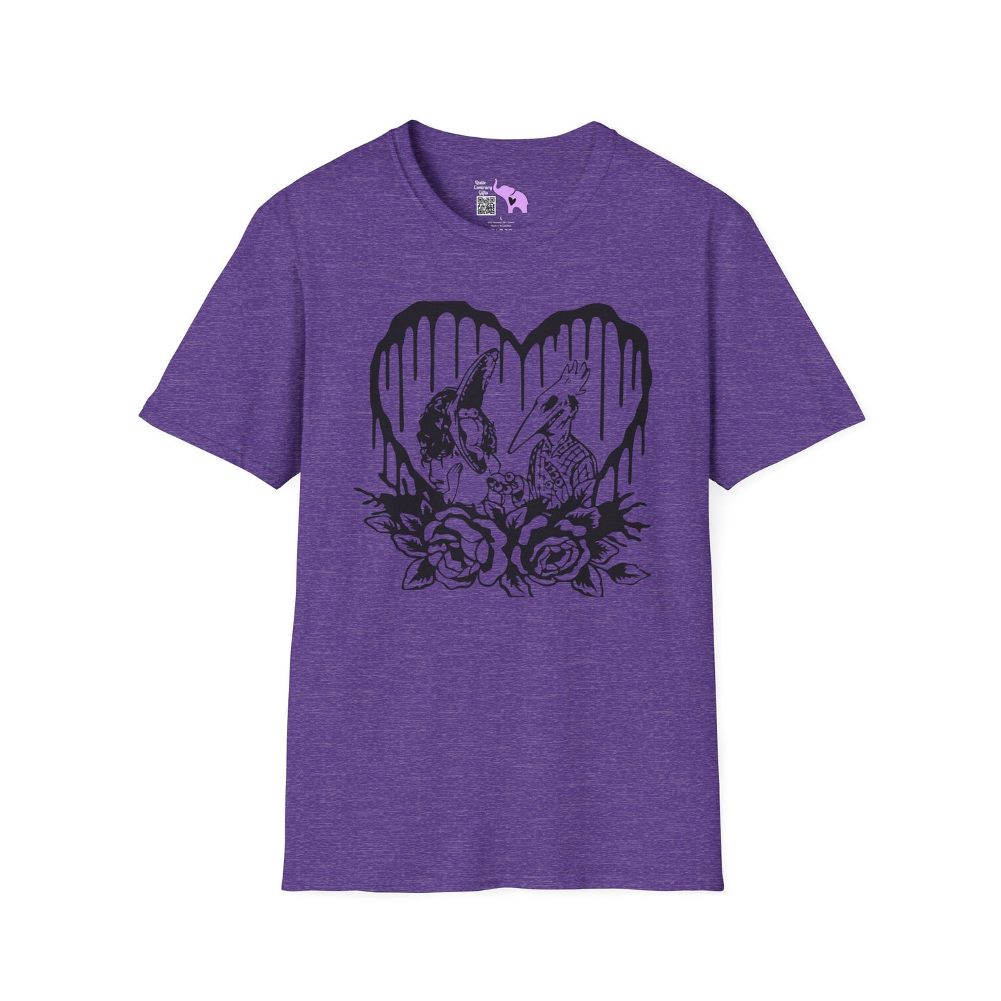 Beetlejuice Barbara & Adam Adult T-shirt