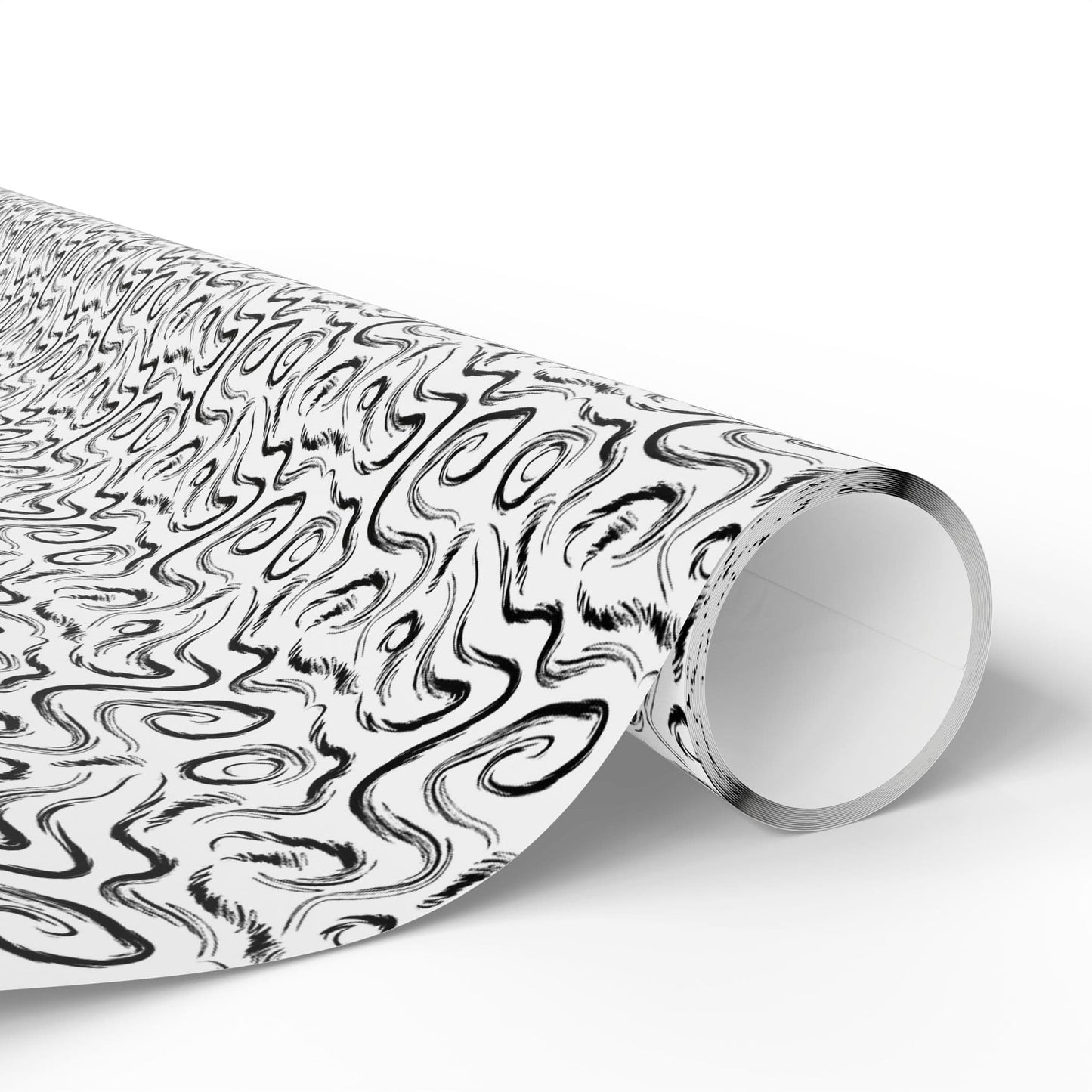 Grunge Scribbles Wrapping Paper