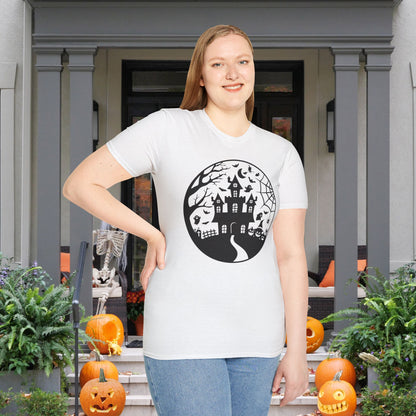 Haunted House on the Hill Adult T-shirt