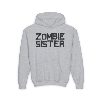 ""Zombie Sister Youth Heavy Blend Hoodie