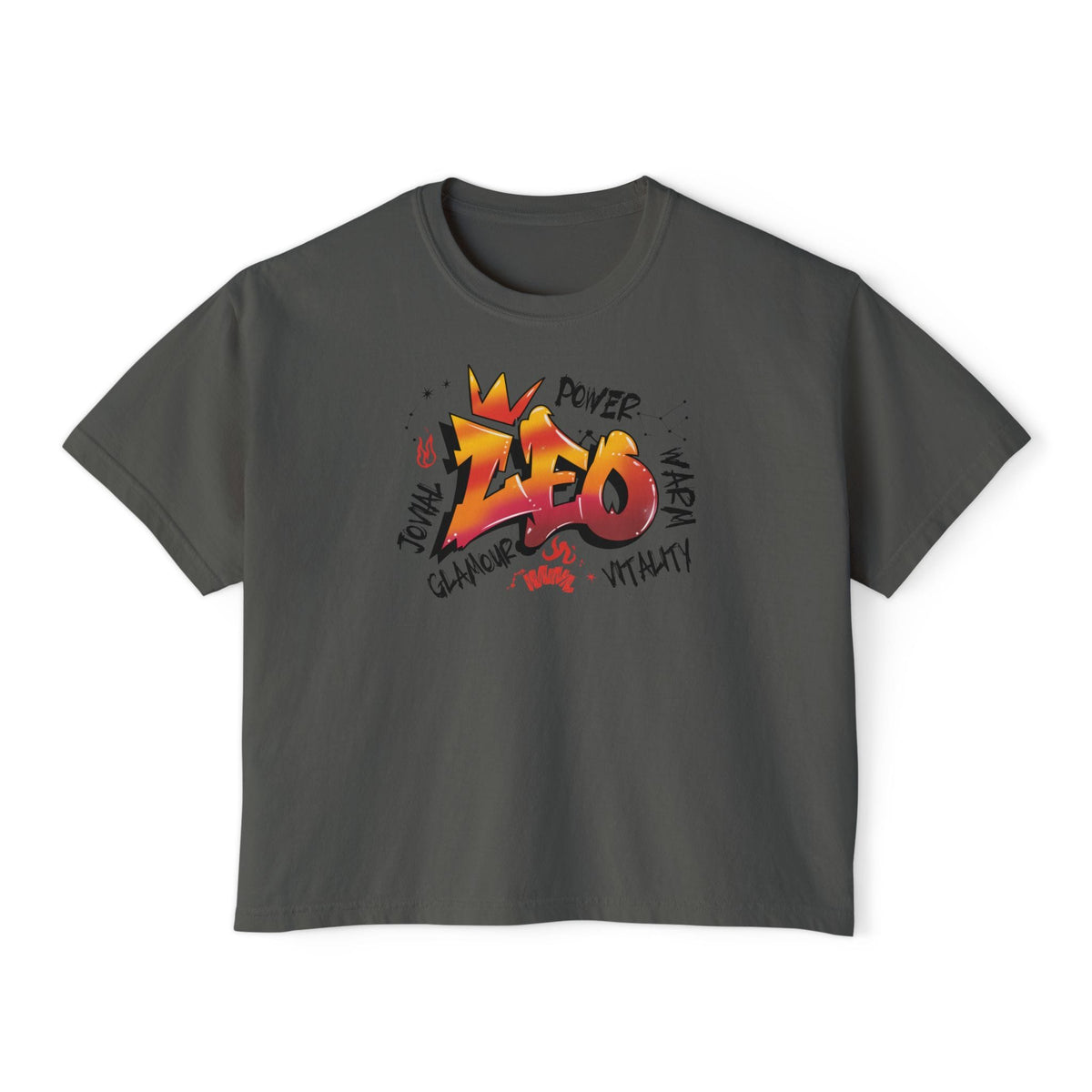Leo Street Art Women's Boxy Tee
