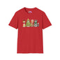 Purrfectly Festive Adult T-shirt