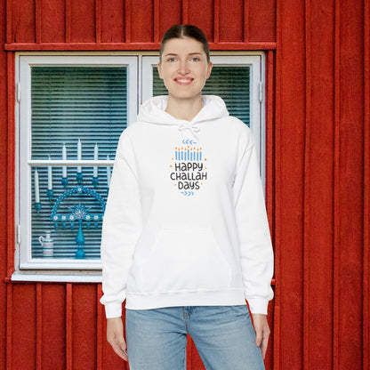 Happy Challah Days Heavy Blend™ Hooded Sweatshirt