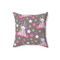 Stardust Unicorn Dreams Throw Pillow