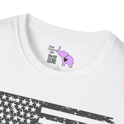 Best Dad Ever (Flag) Adult T-shirt