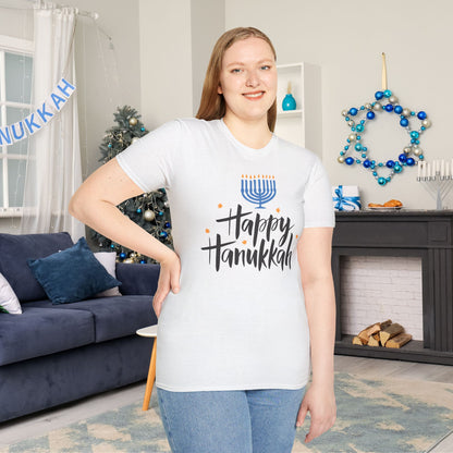 Happy Hanukkah 6 Adult T-shirt