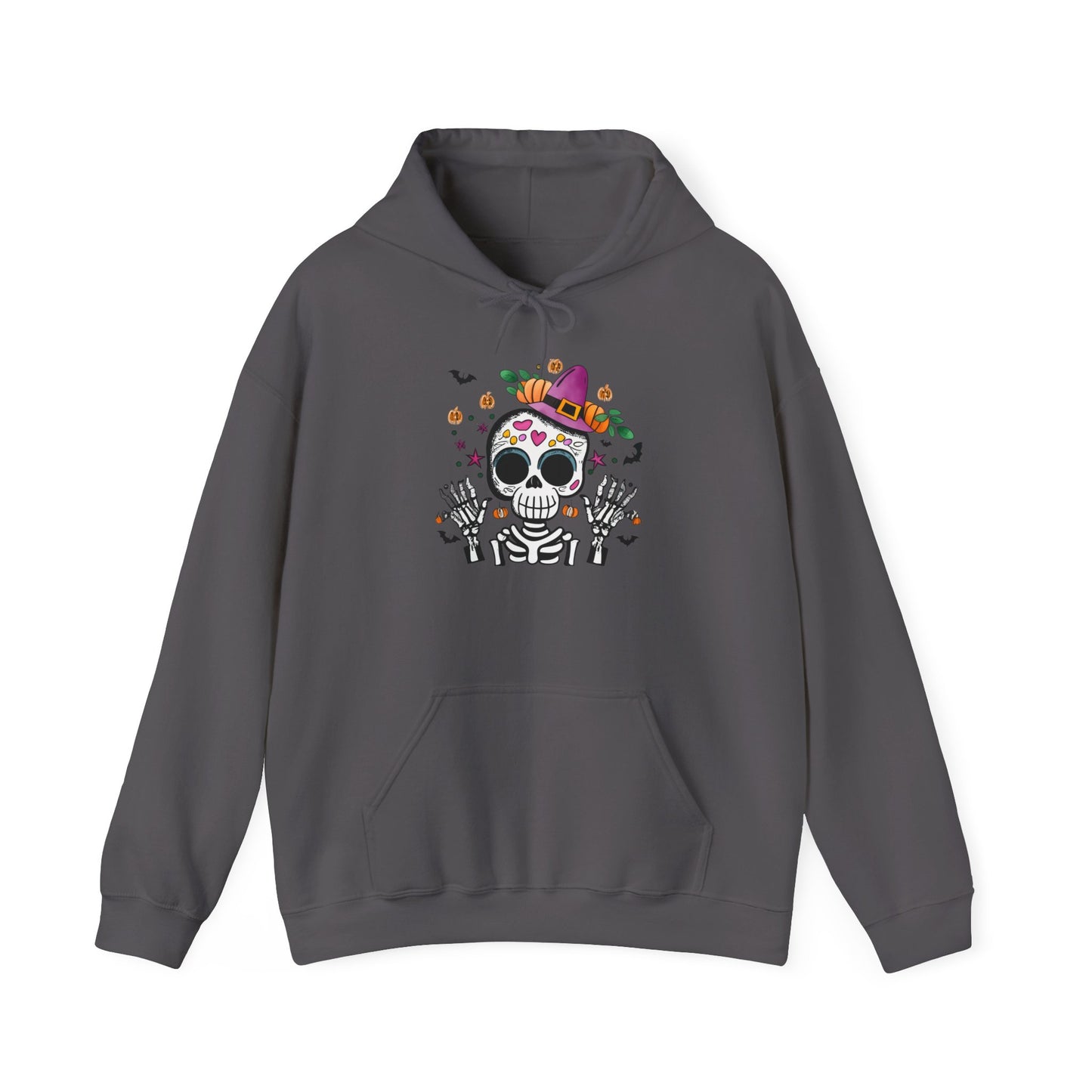 Dios de Muertos Skull Heavy Blend™ Hooded Sweatshirt