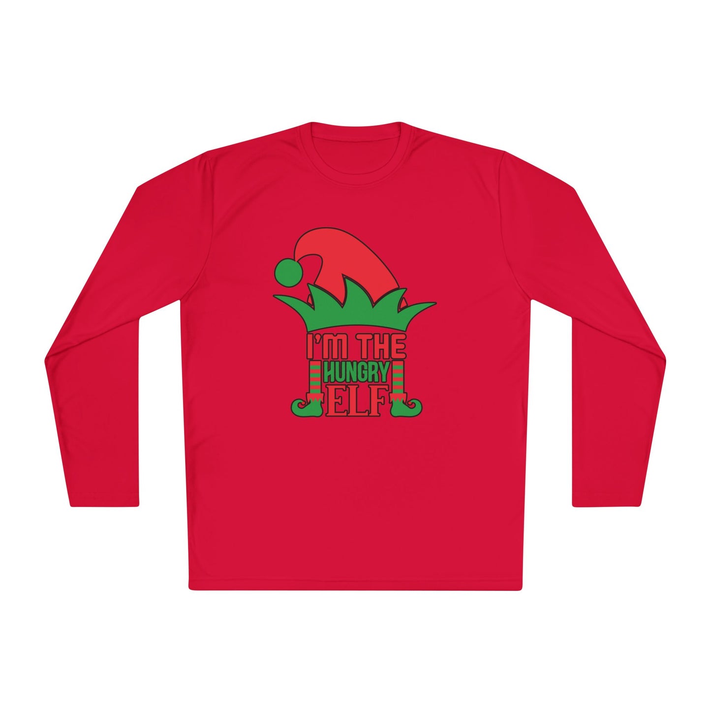 I'm The Hungry Elf Adult Long Sleeve Tee