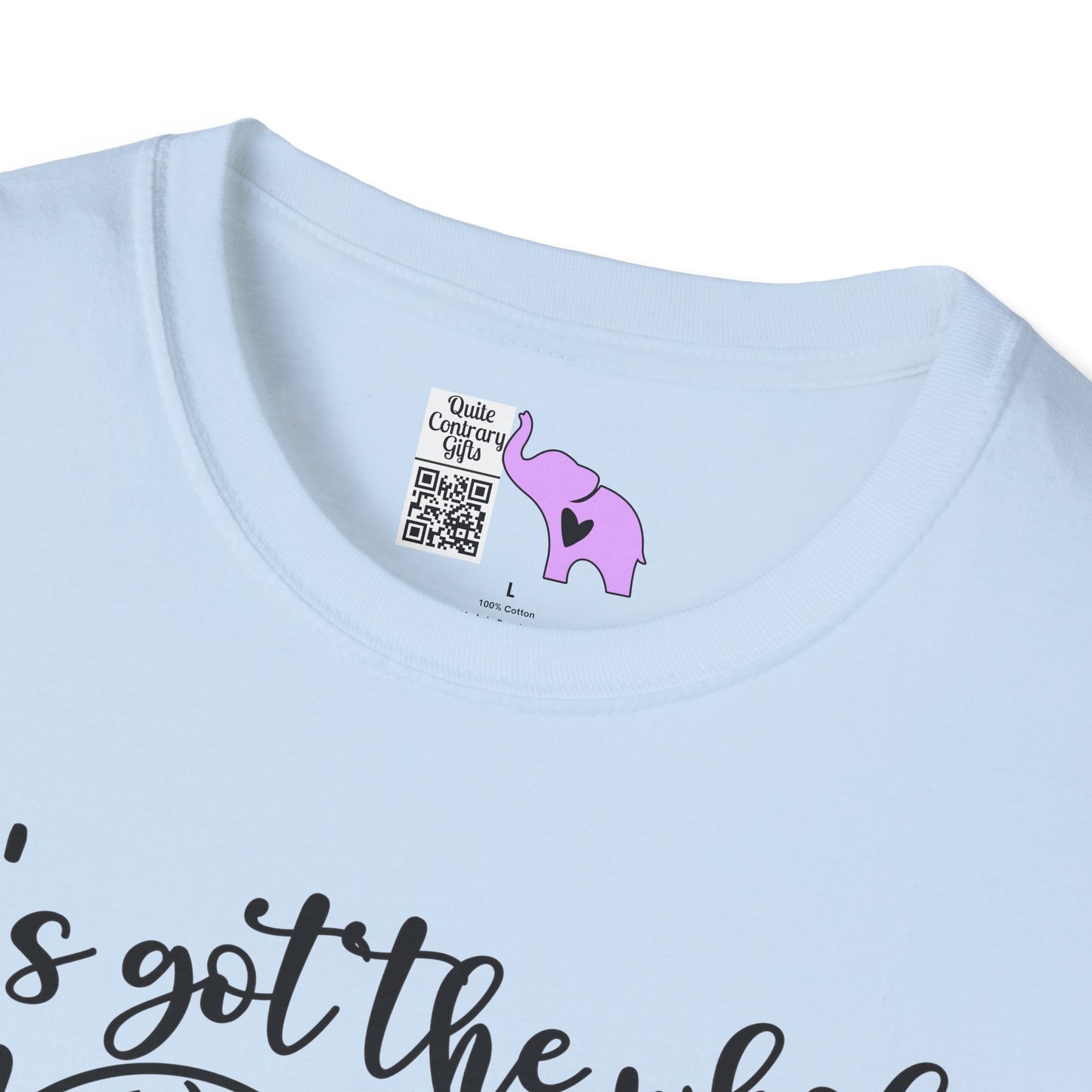 He's Got the Whole World in His Hands (2) Adult T-shirt