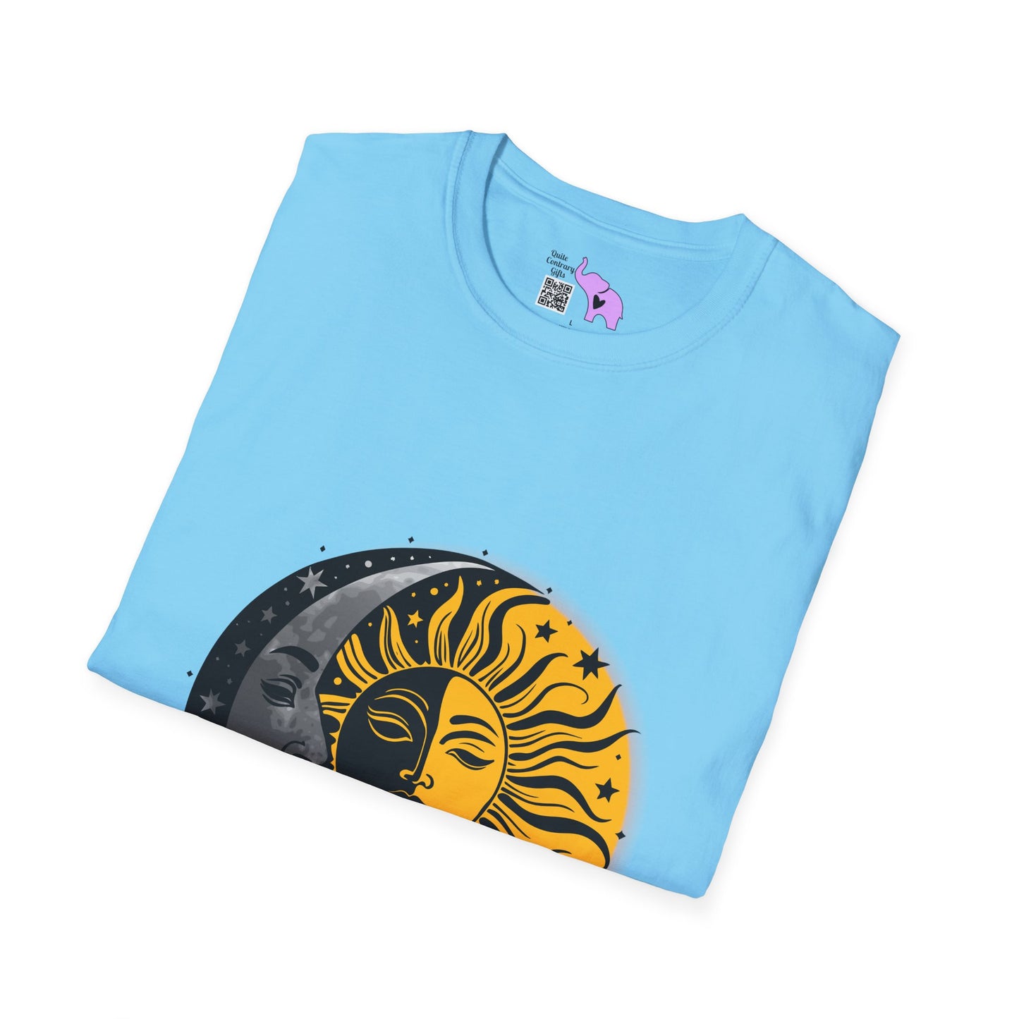 Sun Moon Stars Adult T-shirt