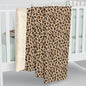 Cheetah Print Sherpa Fleece Blanket