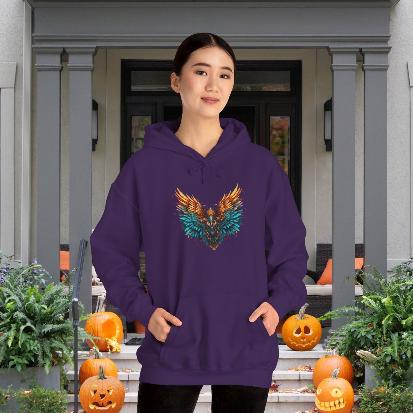 Haunted Phoenix Heavy Blend™ Hooded Sweatshirt