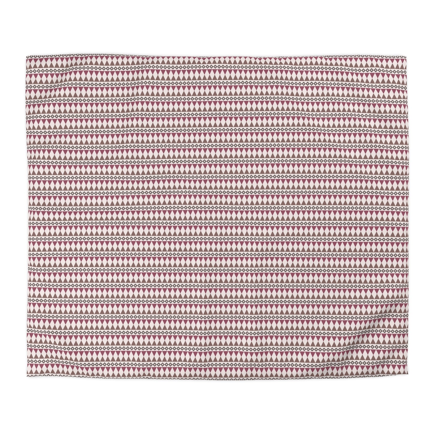 Rosewood Cairn Stripes Microfiber Duvet Cover